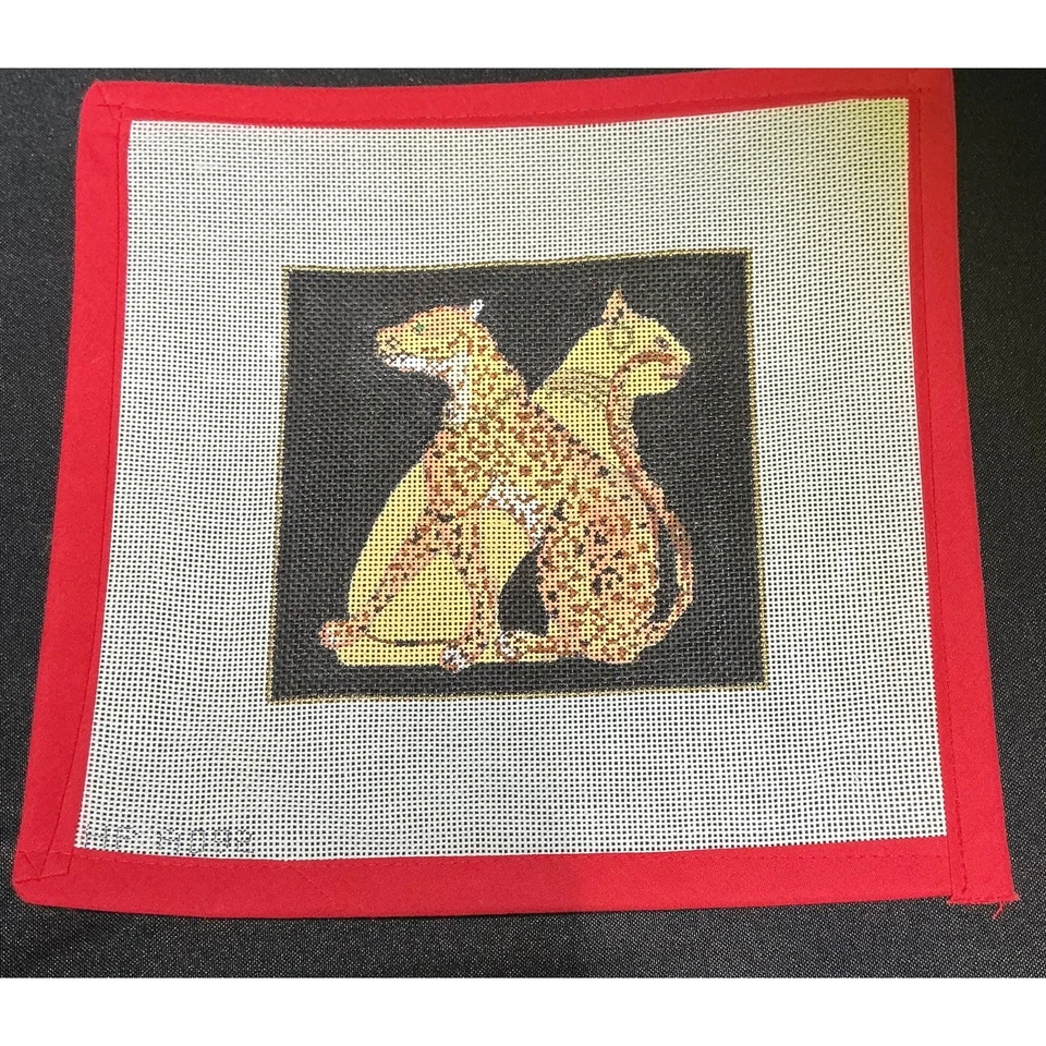 Lona punta de aguja Royal Cats Leopards - 13 mallas - HP Designs A092 Foto 1 de 1