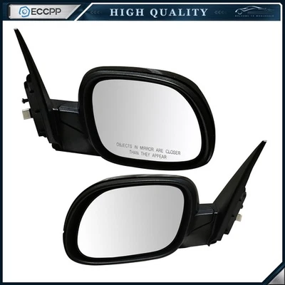 For 2014-2022 Kia Soul Power Mirror Left Right Side Black Smooth - Изображение 1 из 4