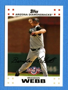 2007 Topps Opening Day #109 Brandon Webb Arizona Diamondbacks - Picture 1 of 1