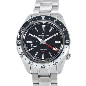 SEIKO Grand Seiko Sports Collection GMT 44mm Stainless Steel Black Dial SBGE277 - Picture 1 of 10