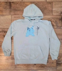 PUMA x POKEMON Collaboration Hoodie Men's Light Aqua Blastoise Medium - Picture 1 of 6