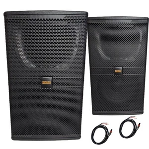 Sonken CSS-212C (12") Premium Passive Music & Karaoke Speakers - 300 Watts x2... - Picture 1 of 4