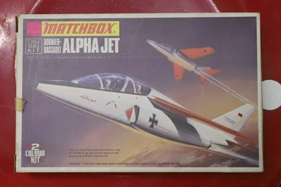 Matchbox Dornier-Dassault Alpha Jet, scala 1:72, kit PK-5 anno 1973 - Immagine 1 di 3