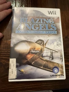 Blazing Angels: Squadrons of WWII (Nintendo Wii 2007) CIB completo di manuale - Foto 1 di 4