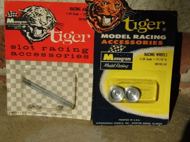 Монограмма Tiger трассовая автомодель гонки редкая найти оси соответствующие колеса 1-24 масштаб 1:24 - Изображение 1 из 2