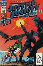 Justice Society of America #7  DC Comic Book 1991 NM