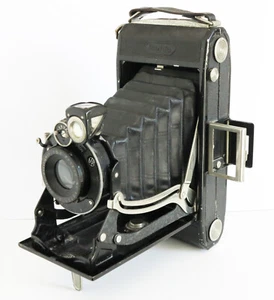 Zeiss Ikon Ikonta Klappkamera 6X9 mit Novar Anastigmat 1:6.3 F=12 cm - Bild 1 von 5