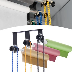 Sistema de soporte de fondo manual de montaje en pared de 3 rodillos para estudio fotográfico - Imagen 1 de 13