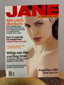 ANGELINA JOLIE - JANE Magazine Summer 2000 - BRAND NEW - No Label - MINT - Picture 1 of 2
