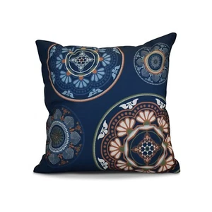 Salón Hogar Contemporáneo - Almohada Exterior Medallones Flotantes 16" x 16" - Imagen 1 de 1