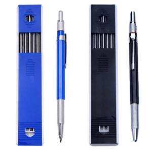 2 juegos de lápices mecánicos automáticos de plomo para carpinteros dibujo marcado - Imagen 1 de 12