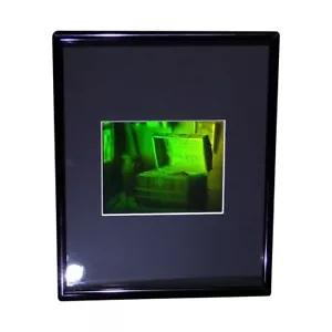 Ático 3D con imagen de holograma de maletero (ENMARCADO), coleccionable en tipo haluro plateado - Imagen 1 de 7