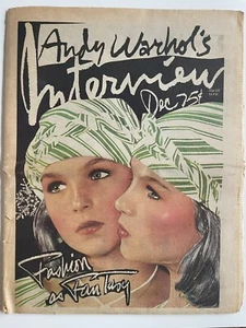 Andy Warhol’s Interview Magazine December 1975 Tatum O’ Neal Cover! - Picture 1 of 2