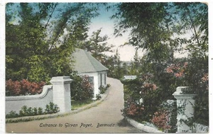Entrada postal Bermudas a Girvan Paget sin publicar - Imagen 1 de 2