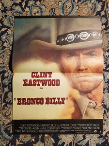 Poster 1980 BRONCO BILLY 40x60 Clint EASTWOOD - Bild 1 von 1