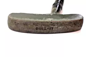 Vintage Bull-It Junior Childs Putter Steel Shaft Pro Only Grips LH 23" - Picture 1 of 9