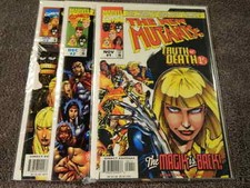 1997 MARVEL Comics THE NEW MUTANTS Truth Or Death #1-3 Complete Series Set VF/NM