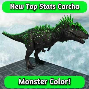 ARK Survival Ascended Monster Carcharodontosaurus (Carcha) TOP STATS - PVE - Bild 1 von 6