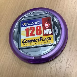 Memorex 128 MB CompactFlash Memory Card - Picture 1 of 4