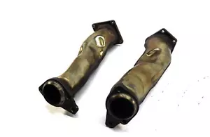 2013 MERCEDES ML550 (W166) 4.6L TURBO M278 ENGINE EXHAUST MANIFOLD PIPE SET 2 - Picture 1 of 8