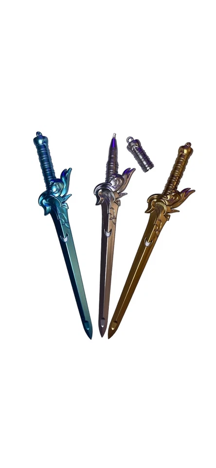 Bolígrafos en forma de espada Foto 1 de 1