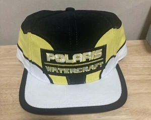 HTF Embroidered Polaris Watercraft Hat Trucker Baseball Cap Strap Adjustable NEW - Picture 1 of 9