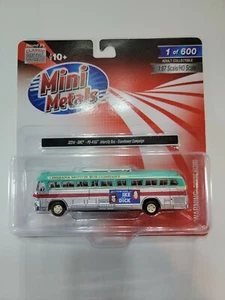 HO Scale GMC PD-4103 Intercity Bus - Eisenhower Campaign - Mini Metals #32314 - Picture 1 of 2
