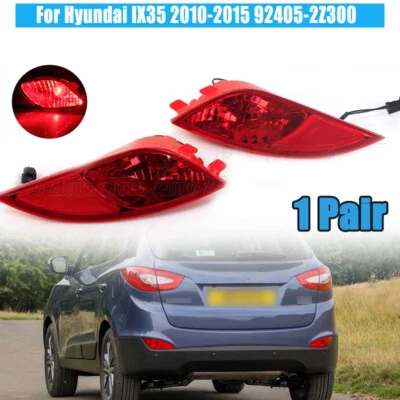 Pair Tail Reflector Lamp Rear Brake Light 92405-2Z300 For Hyundai IX35 2010-2015 — 第 1/4 张图片