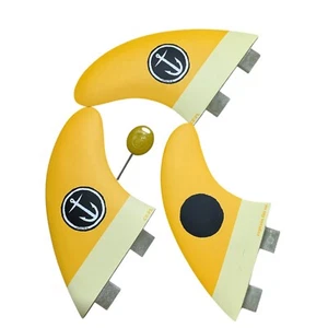 Captain Fin Company CF PL Pivot Large Surf Thruster 3 set pinne Twin Tab FCS nuove con etichette - Foto 1 di 9