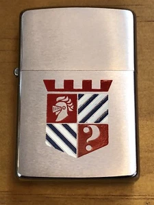 Zippo Lighter 1950-1957 Knight Shield Question Mark vintage rare item - Picture 1 of 8
