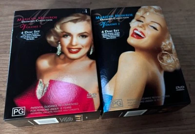 Marilyn Monroe 8 x Film Collection, Vol 1 & 2 (DVD, 8-Disc Set, Region 4) CL2 - image 1 of 4