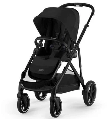 NUEVO - CYBEX Gazelle S 2 Cochecito Individual a Doble - Negro Luna (Marco Negro) Foto 1 de 4