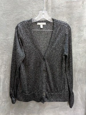 Cárdigan Mujer Talla Grande Botón Delantero Informal Ligero Foto 1 de 4