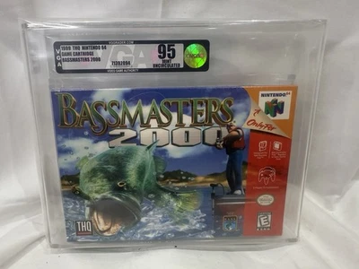 Bass Masters 2000 (Nintendo 64, 1999) Calificado VGA 95 COMO NUEVO Foto 1 de 2