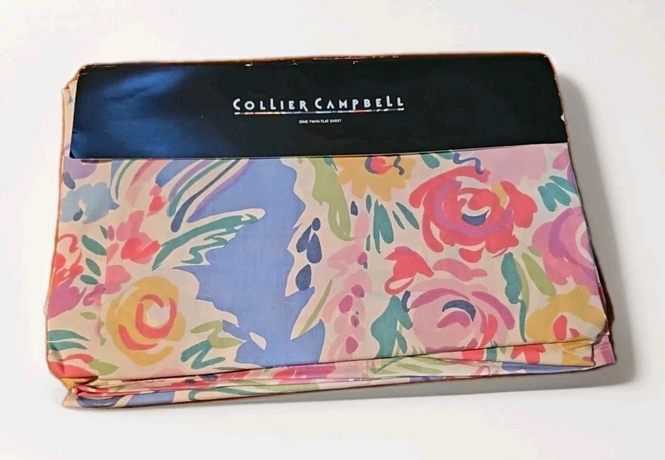 Juego de sábanas dobles Collier Campbell Rosie Posie vintage ~ caja abierta nueva  Foto 1 de 4