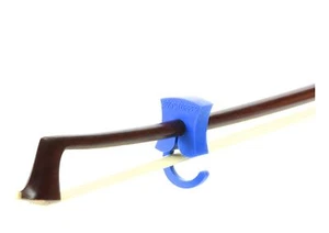 New blue bowstopper violin viola bow division aid fits all bow sizes USA made - Imagen 1 de 2