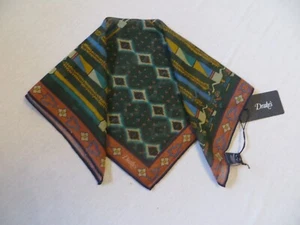 DRAKES EYGPTION POCKET SQUARE NEW WITH TAG - Picture 1 of 4