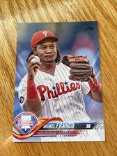 2018 Topps Father’s Day Blue /50 MAIKEL FRANCO Baseball Card 197 Phillies 