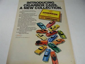 1968 Aurora Cigarbox Die Cast Car Print Ad - !21 - 8N - Bild 1 von 4
