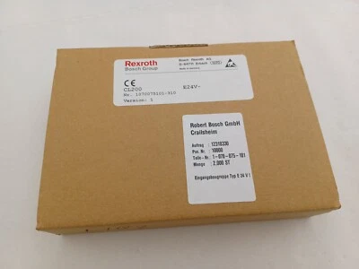 Bosch Rexroth Eingangskarte /  Eingangsbaugruppe CL200    E24V-   Neu in OVP - Bild 1 von 4