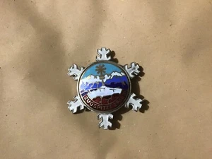 PUNTA DE TREN ALEMANA COLECCIONABLE 2966M INSIGNIA DE TONO PLATEADO VINTAGE - Imagen 1 de 5
