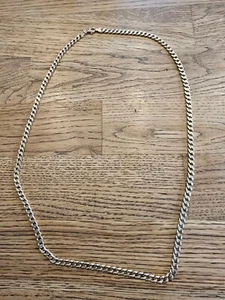 Massiv Panzerkette gold 585 65cm lang 42g - Bild 1 von 1