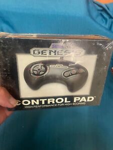 Official Sega Genesis Red Button Controller 1650 BRAND NEW SEALED CONTROL PAD