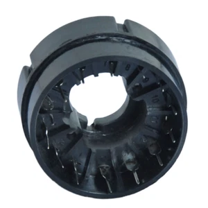 10pcs 14Pin B14A Base Tube Bakelite Socket Diheptal PCB Mount for CRT/PMT - Picture 1 of 5
