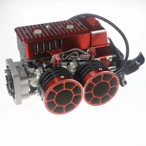 RC 1/5 CNC Metal PRO 58CC Two Cylinders Twin Engine for HPI Rovan Baja Losi FG - Bild 1 von 8