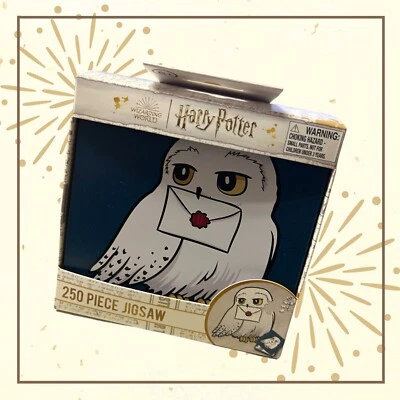 Rompecabezas Harry Potter HEDWIG con letra 250 piezas con lata ¡NUEVO! Foto 1 de 4