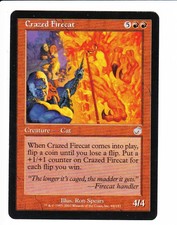 MTG  Torment  CRAZED FIRECAT