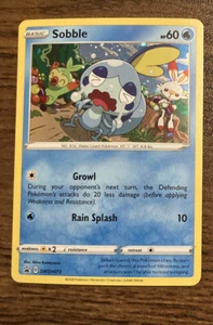 Sobble SWSH073 NM Black Star Promo Cosmos Holo Near Mint Foil Pokemon Card 73 - Picture 1 of 2