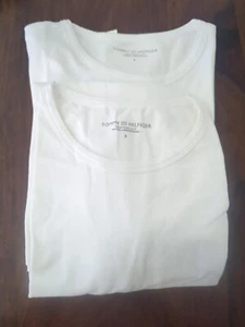 T-shirt uomo Tommy Hilfiger girocollo piccolo manica corta casual cotone confezione da 2 - Foto 1 di 11
