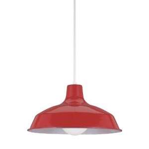 Sea Gull Lighting Single-Light Red Pendant in Red - 6519-21